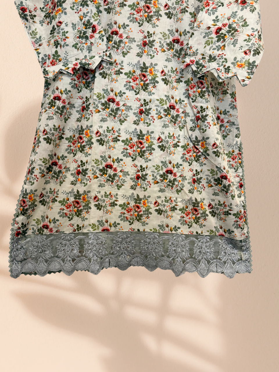 Outlet 4 - Mint 3 piece cotton suit - Khari XL