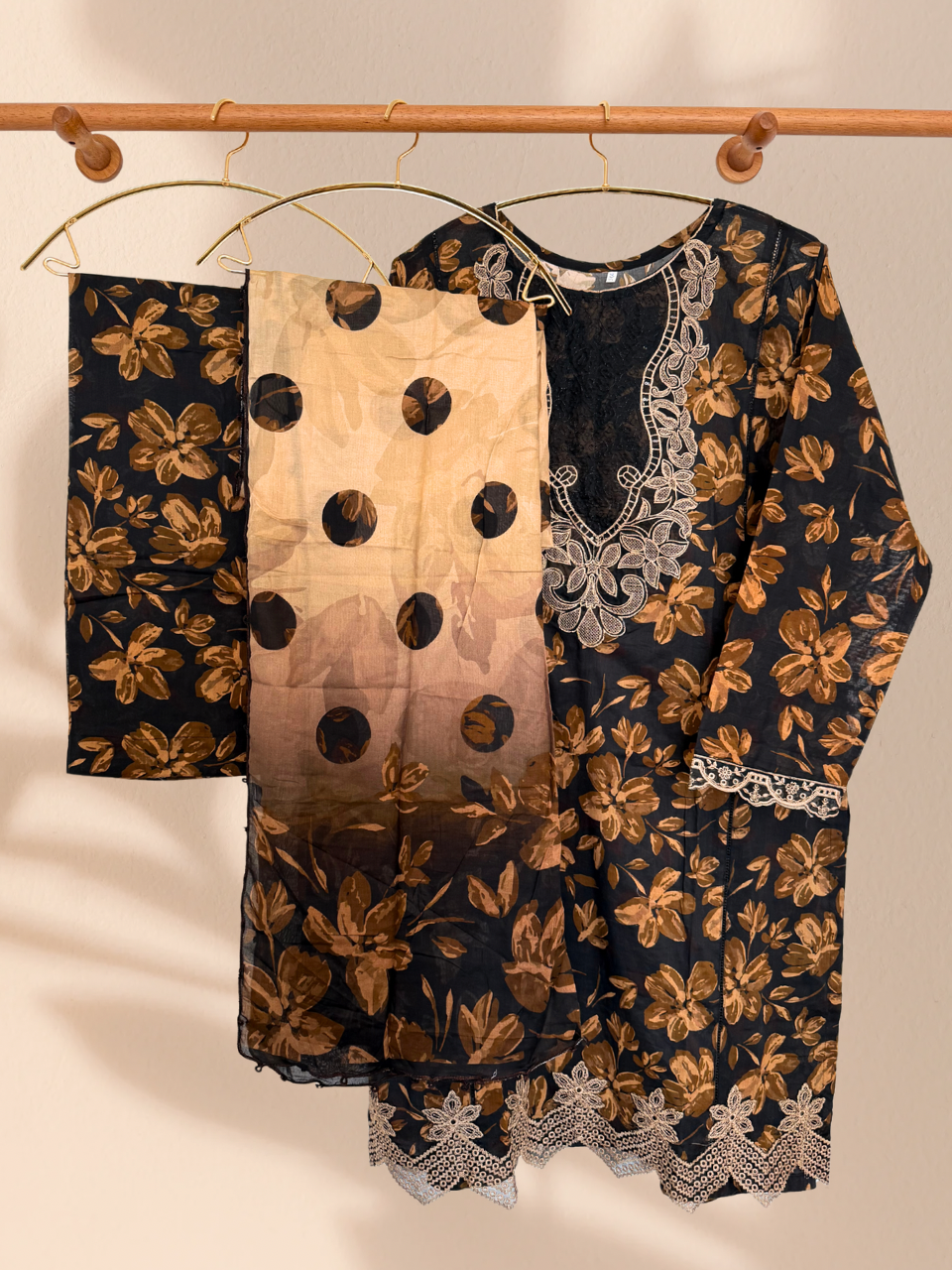 Baroque Dark Toffee 3 Piece Suit