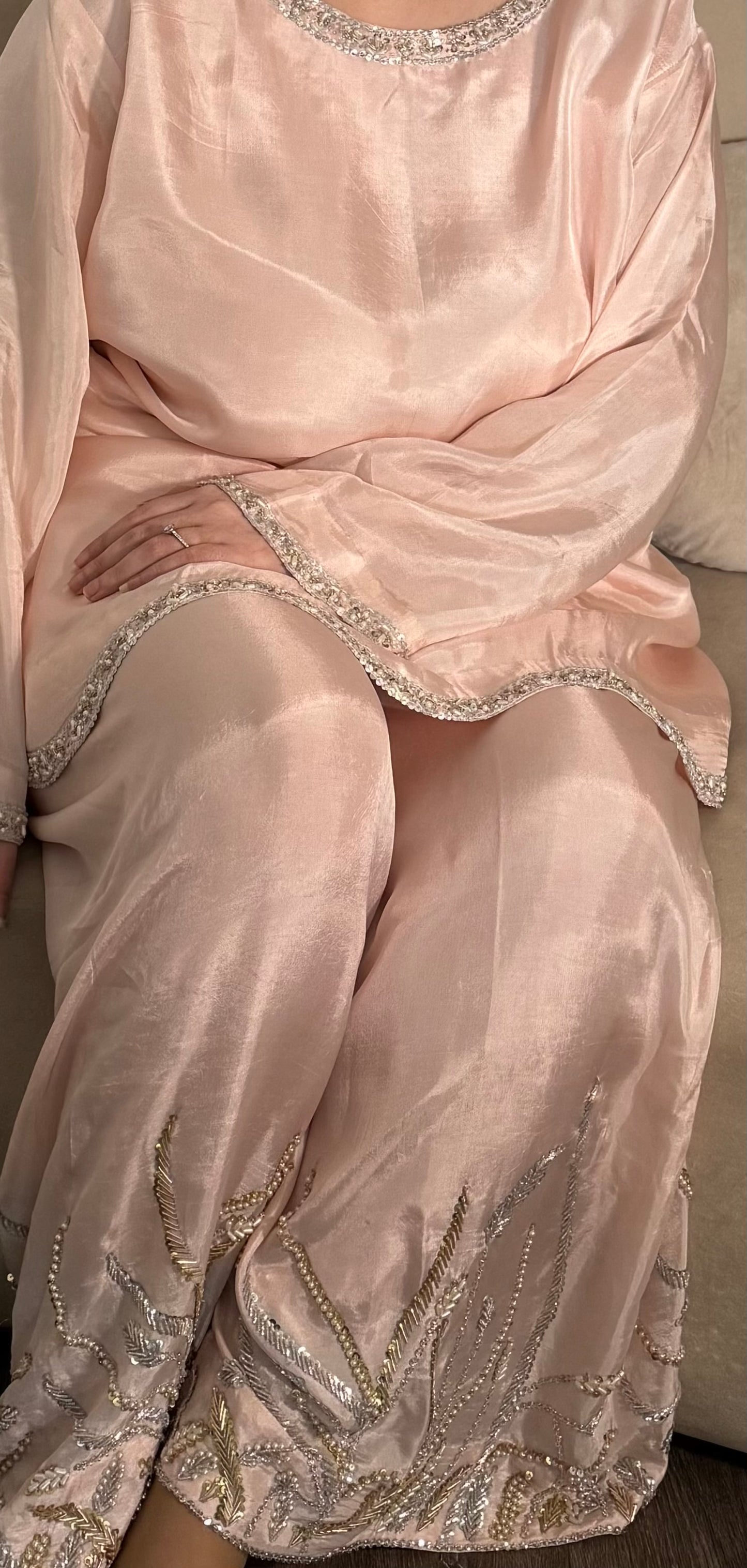 Soft Peachy Pink