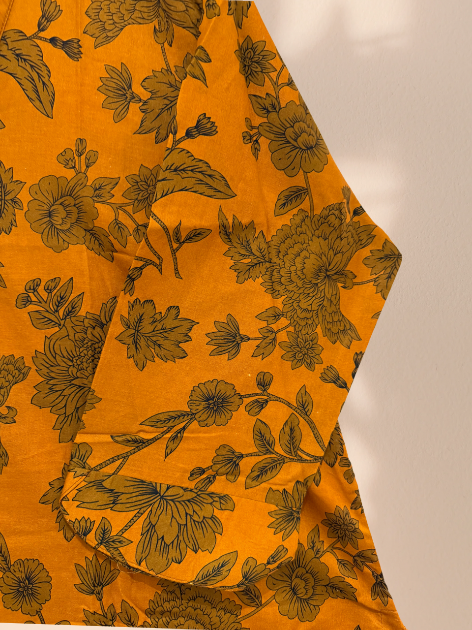 Outlet 1 - Orange 3 piece cotton suit - Khari XL