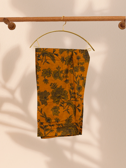 Outlet 5 - Orange 3 piece cotton suit - Khari XL