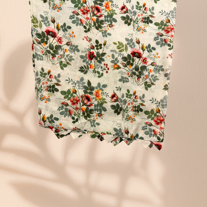 Outlet 3 - Mint Green 3 piece cotton suit - Khari XL