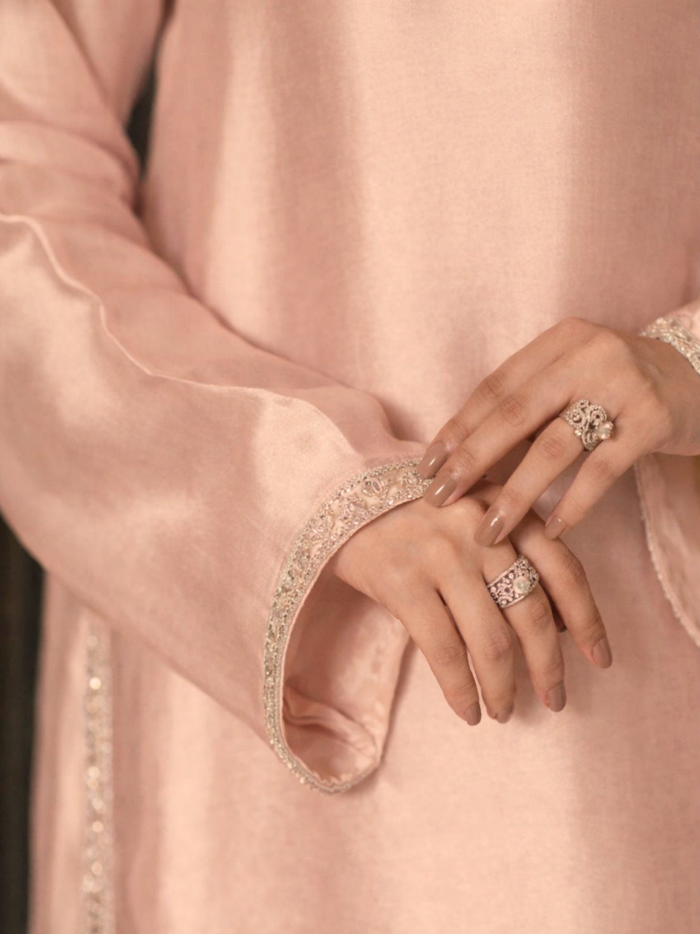 Soft Peachy Pink
