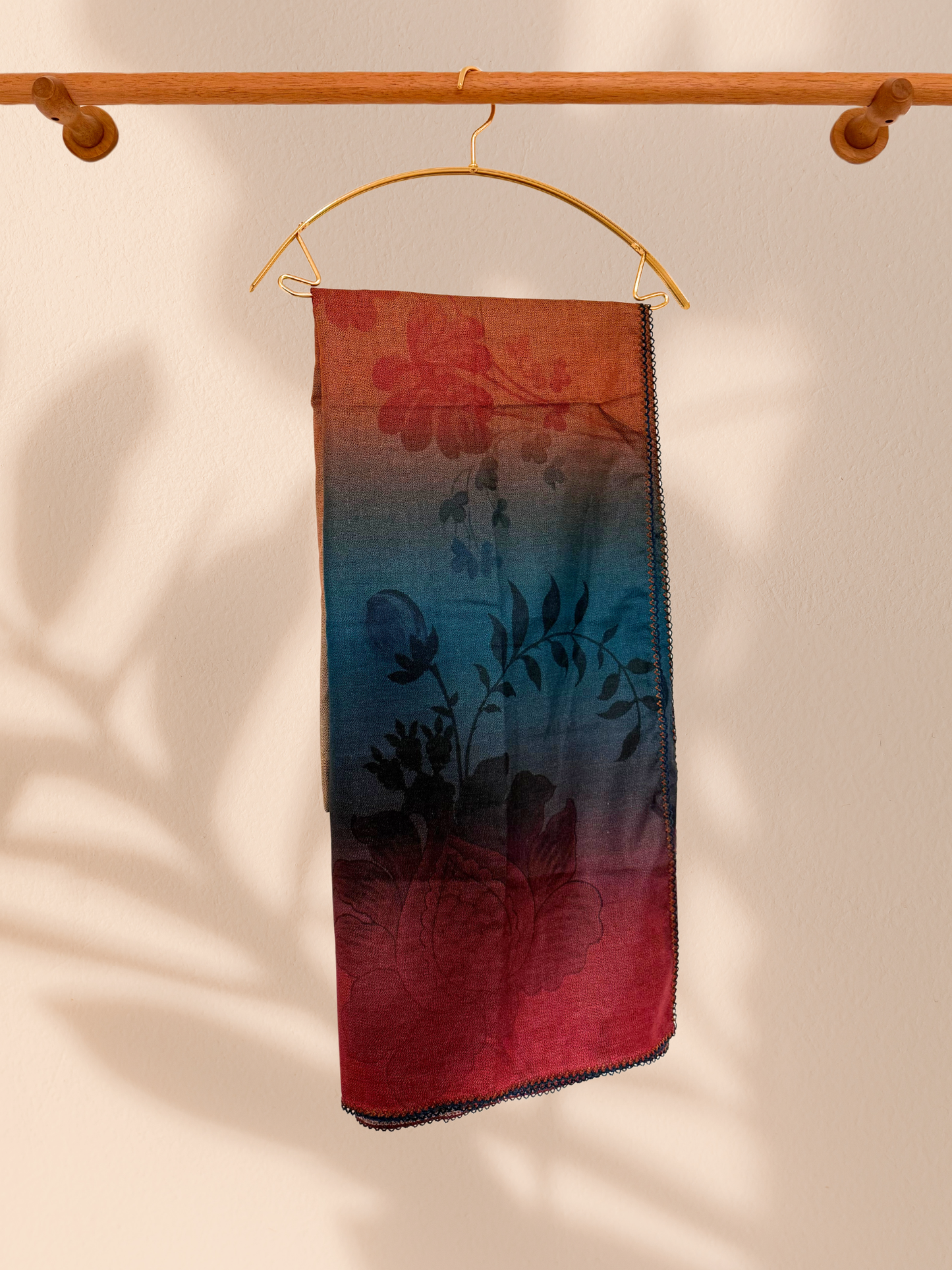 Baroque Inspired Vintage Bloom Plus Size Pakistani 3-Piece Suit – Kameez, Trousers & Dupatta | Khari XL UK