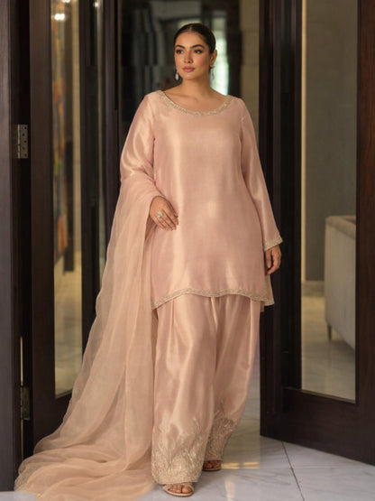 Soft Peachy Pink