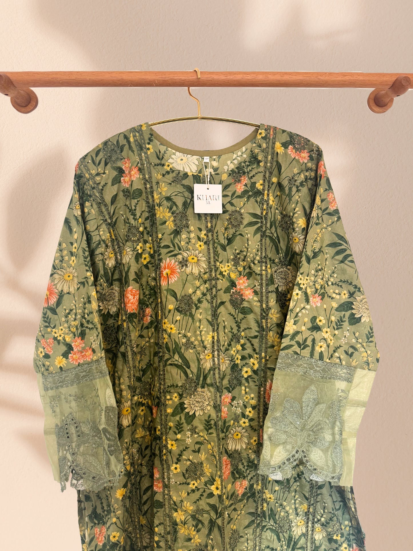 Maria B Inspired Forest Green Kameez